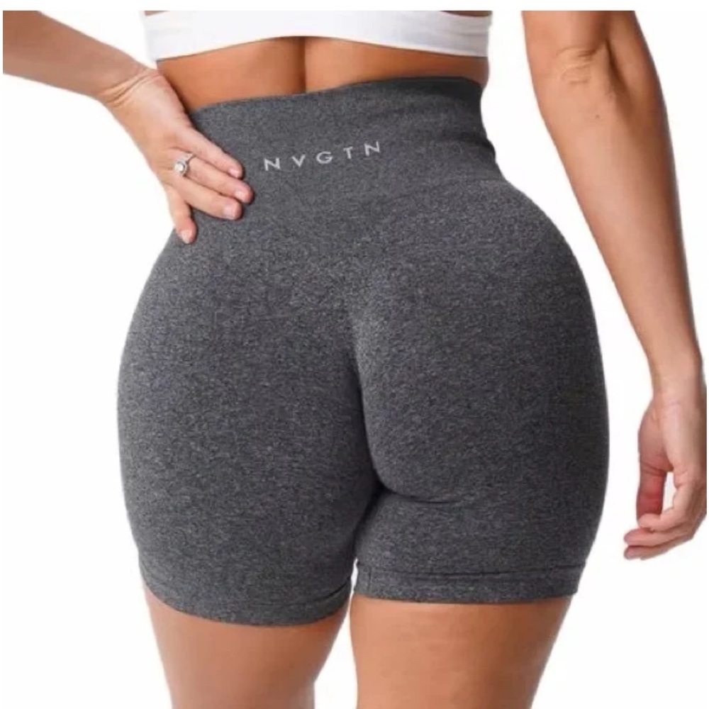 NVGTN Seamless Pro Shorts Gym Biker Shorts Small
